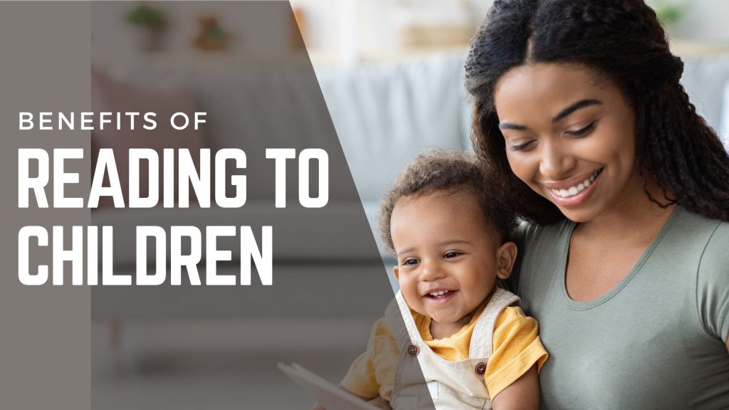 mother and child reading